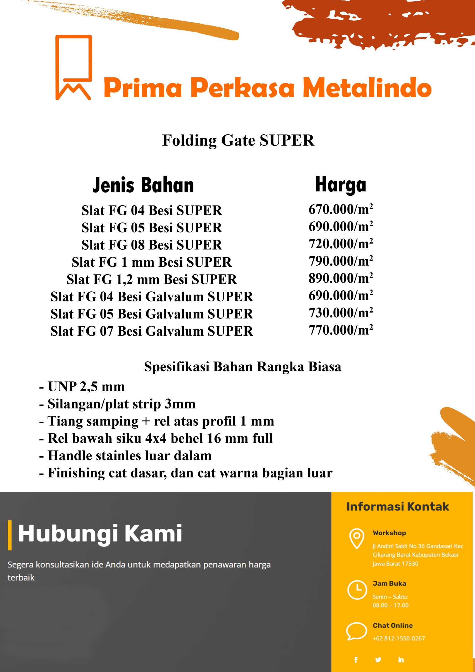 Folding gate SUPER (2)
